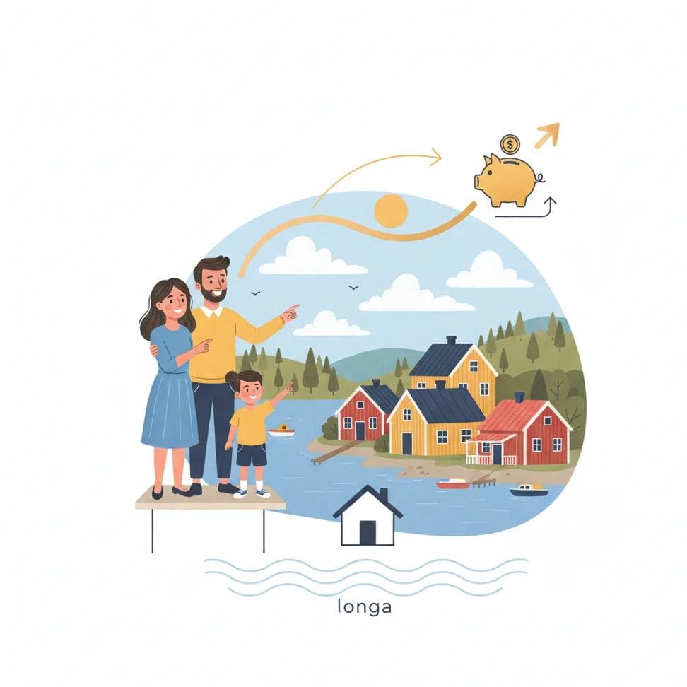 Swedbank höjer långa boräntor: Påverkan på Hudiksvalls bostadsmarknad